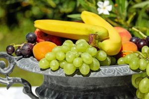 Fruits in garden
