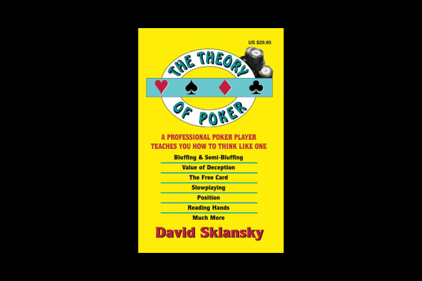 The Theory of Poker Cover